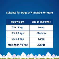 Small Original Yak Milk Chews |100% Natural & Grain-Free | DogHut
